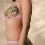 Jordan Embroidery & Satin Bra