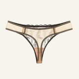 Kim Embroidery Thong