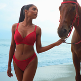 Julie Molded Tshirt Bra Red