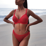 Julie Molded Tshirt Bra Red