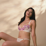 Stephanie Embroidery + Mesh Bra