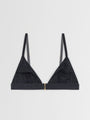 mesh lined lace bralette