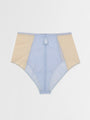 lace and jersey highwaist brief