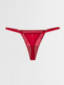 Mesh adjustable high cut thong