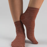 macrame melange socks