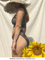 bare lace trimmed stretch tulle brief
