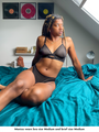 mesh cutout bralette