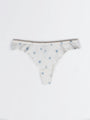frilly high leg brief
