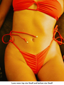 Red Sky Bikini Bottom
