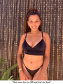 longline mesh and microfiber bralette