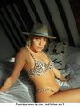 printed underwire bikini top