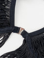ouvert fringe bra