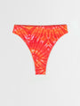 tie dye high leg bikini bottoms
