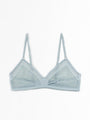 structured lace and tulle bralette