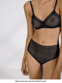 soft lace triangle bralette