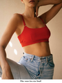 ribbed band bralette