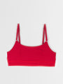 ribbed band bralette