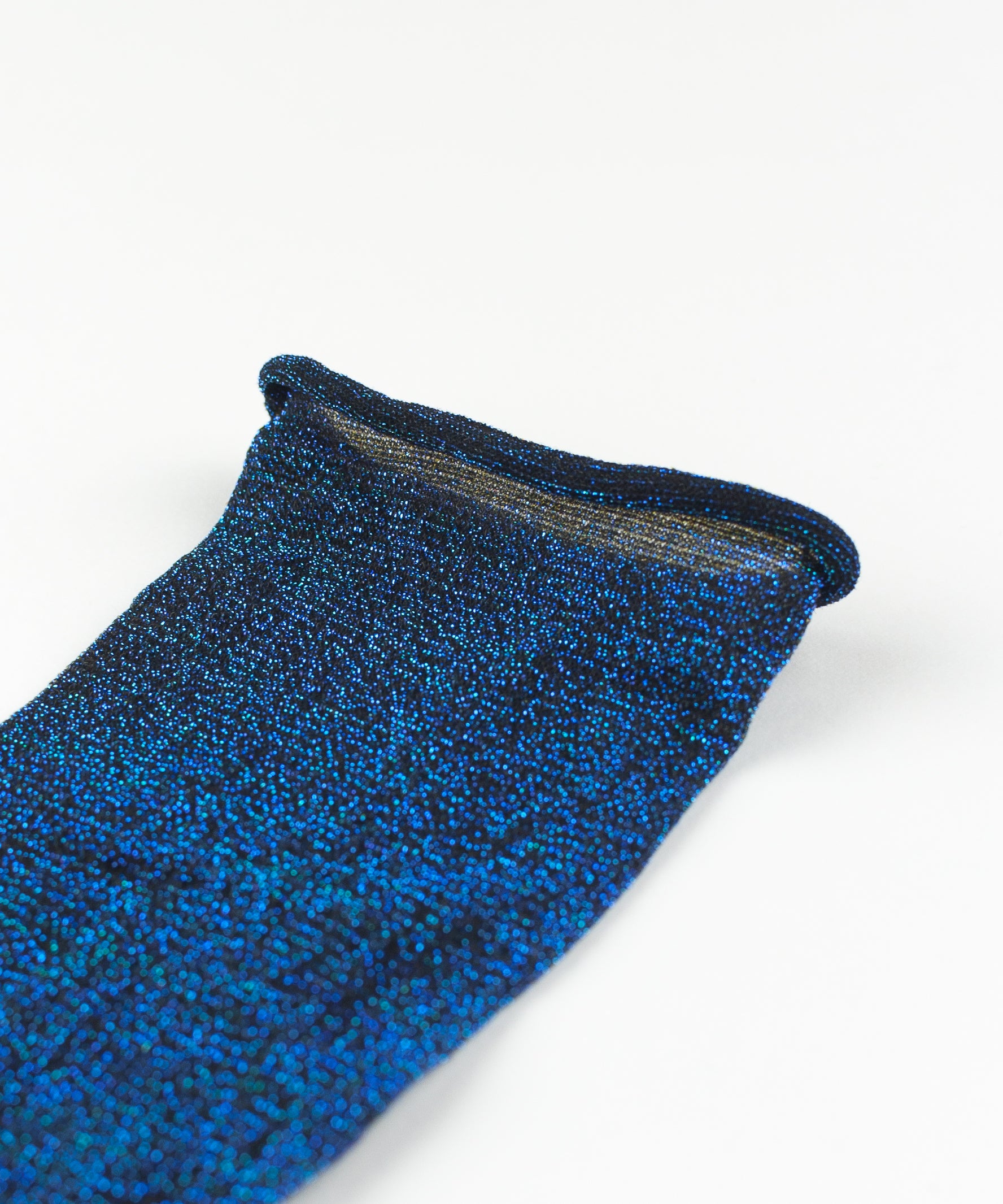 Fili Folli macrame stretch knit socks iridescent