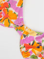 floral underwire bikini top